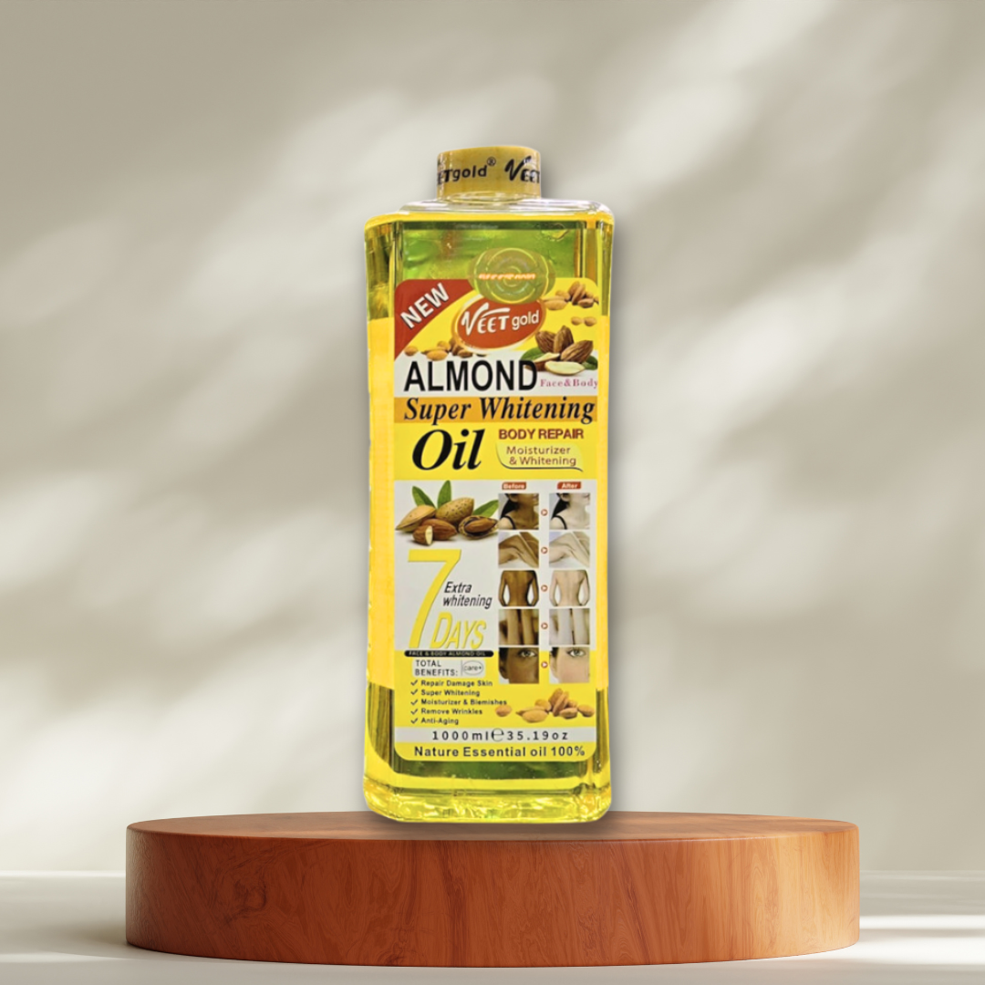 Veet Almond Super Whitening Oil – 1000ml