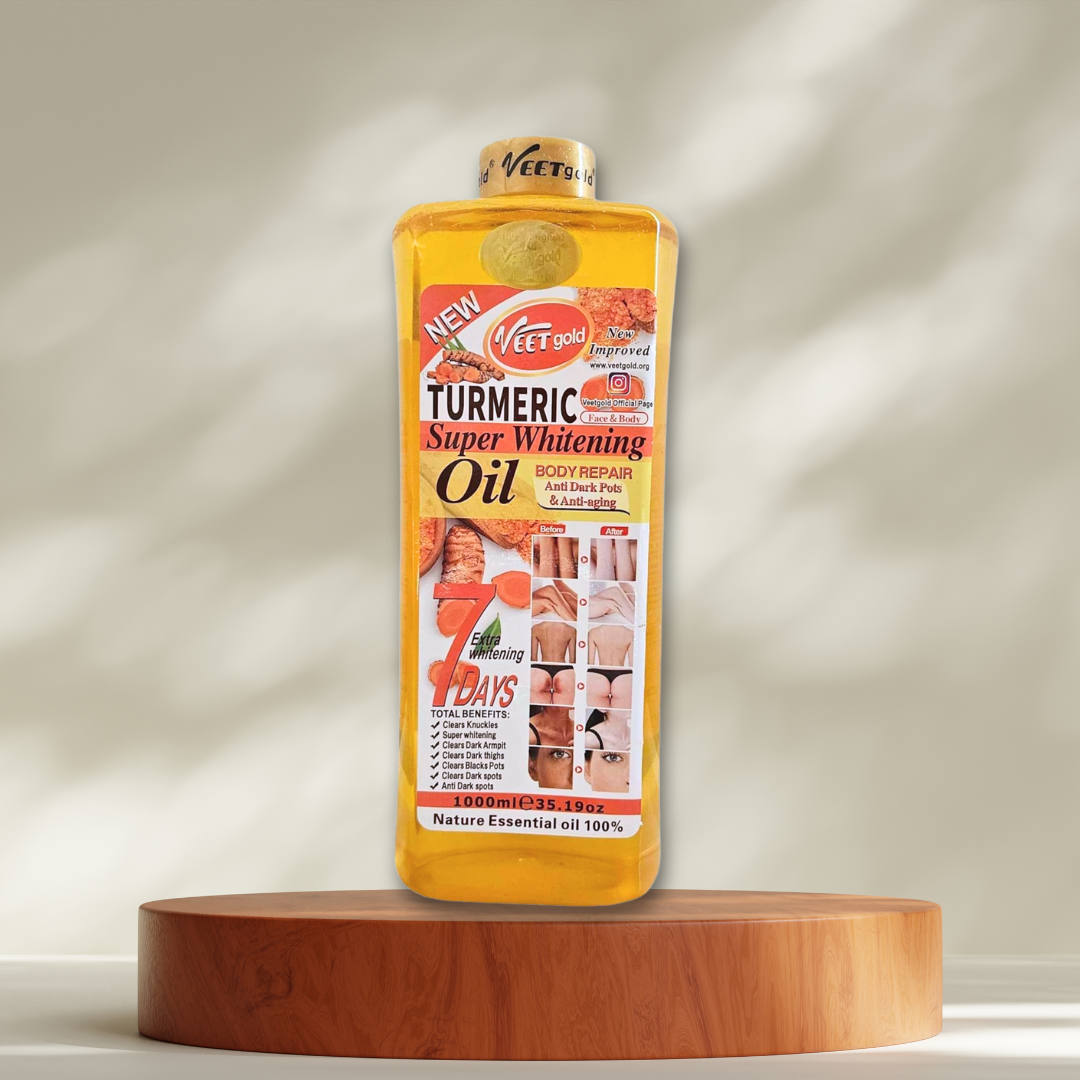 Veet Turmeric Super Whitening Oil ๐๐โ 1000ml