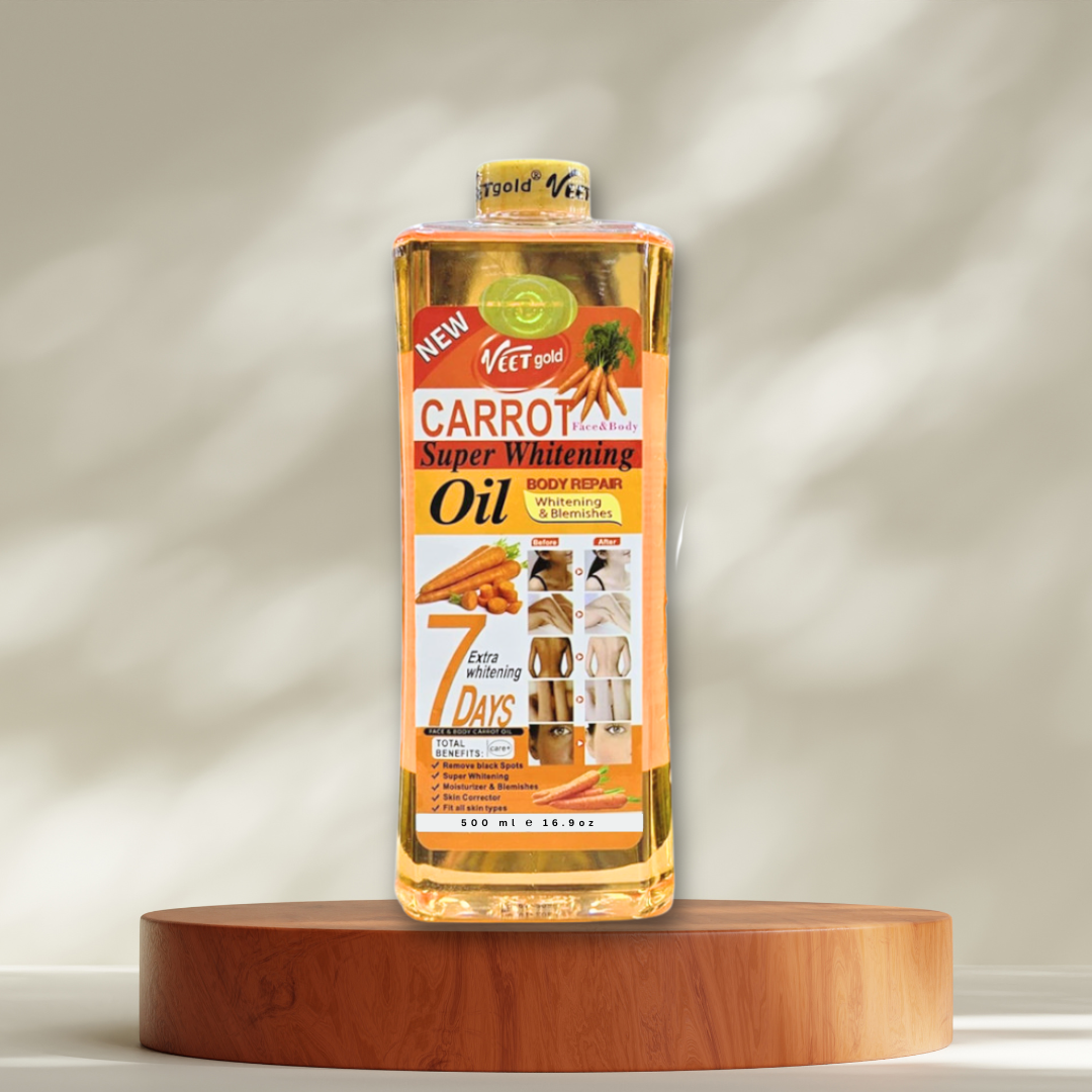 Veet Carrot Super Whitening Oil – 500ml