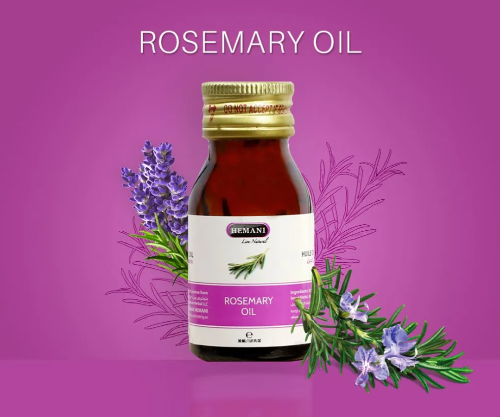 Hemani Rosemary Oil 30ML - زيت إكليل الجبل الروزماري 30مل