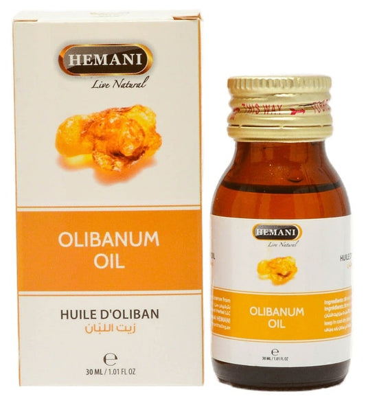 Hemani Olibanum Frankincense Oil 30ML - زيت اللبان للوجه 30مل