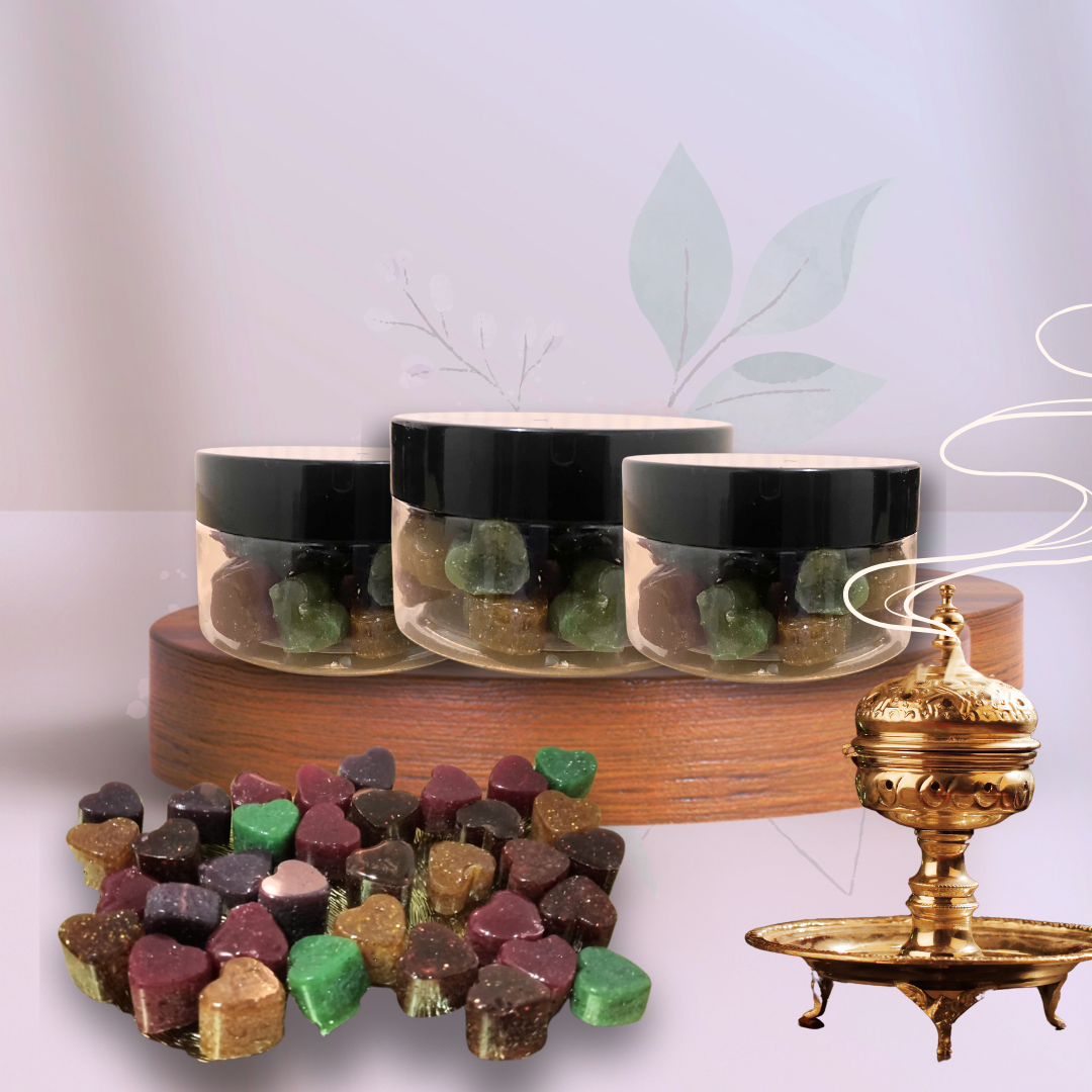 Heartfelt Oud - Mastic Incense Hearts - بخور المستكة مع العود