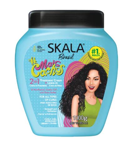 Frizz Free 😍 Skala Hair Treatment Curl Cream Leave-In Moisturizer Brasi – 1000g💕 Free Delivery 🚚
