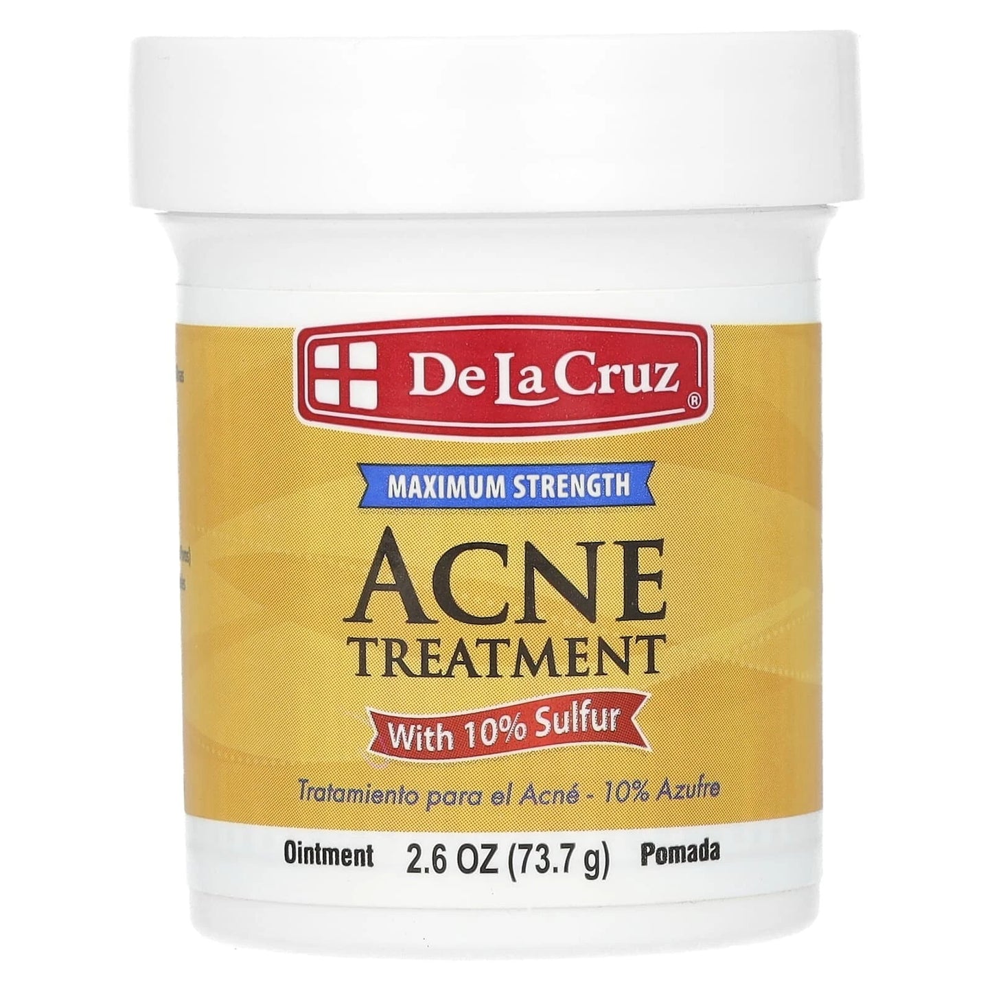 De La Cruz 10% Sulfur Acne Treatment Ointment