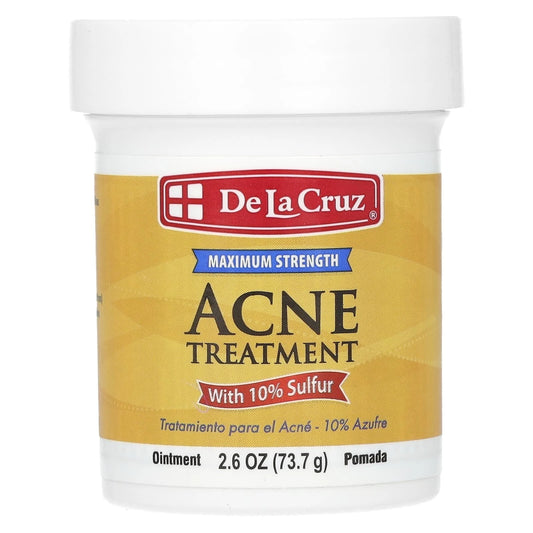 De La Cruz 10% Sulfur Acne Treatment Ointment