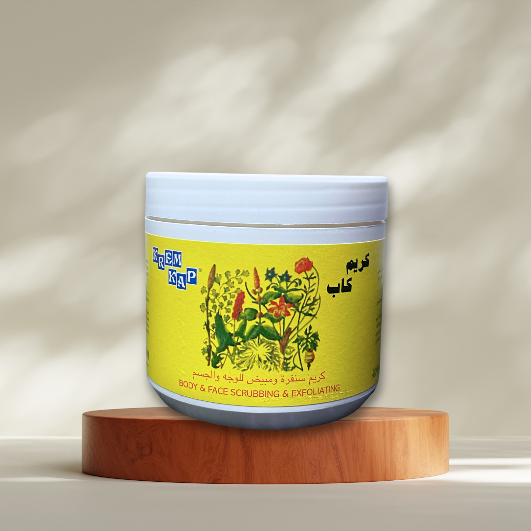 Krem Kap Body & Face Scrubbing & Exfoliating Cream - كريم كاب سنفرة ومبيض للوجه والجسم