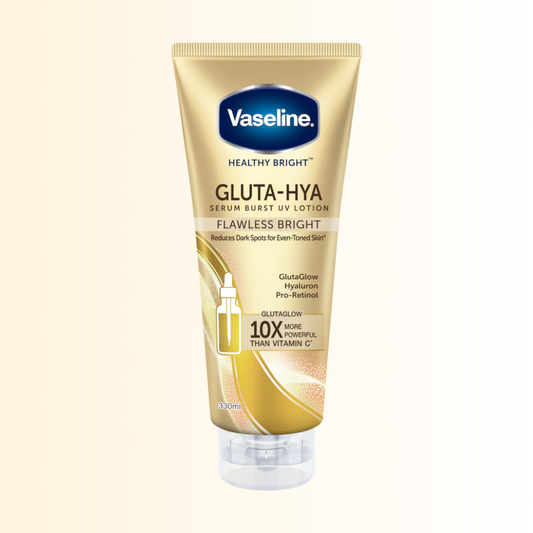 Vaseline® Gluta-Hya Serum Burst Lotion – Flawless Bright 330 ml