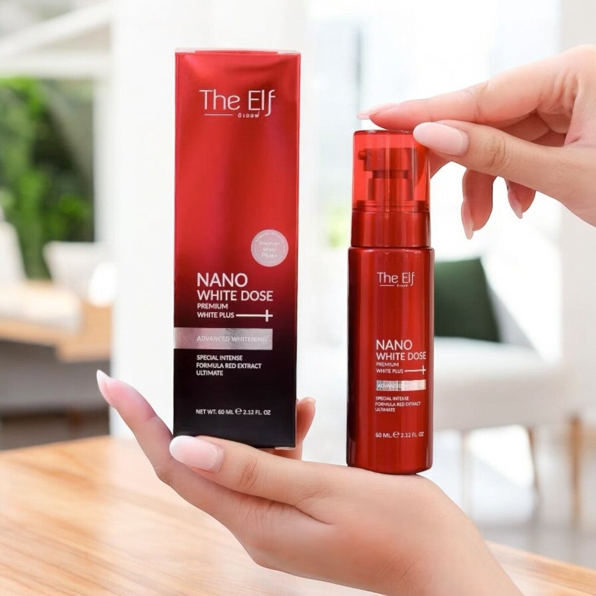 E The Elf Nano White Dose | Premium White Plus Serum (60ml) سيروم التفتيح العميق