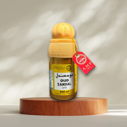 Oud Sandal 100ml concentrated oil perfume – عود صندل 100مل