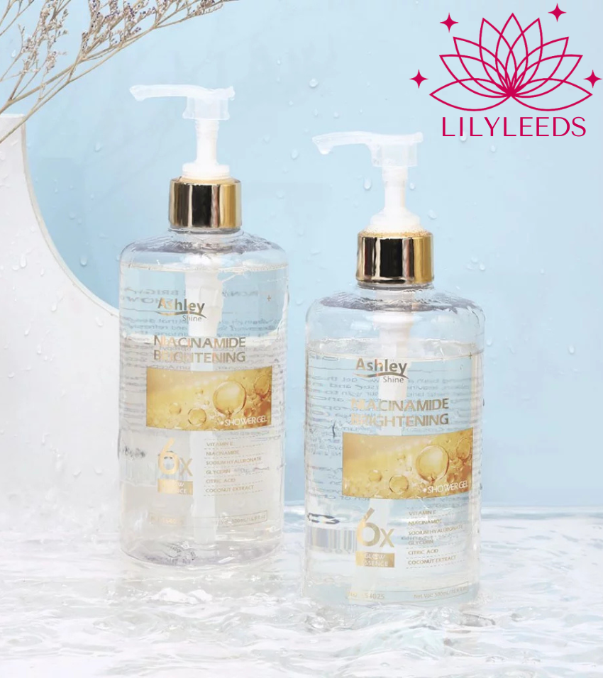 Ashley Shine Niacinamide Glow Essence Body Shower Gel 500mL