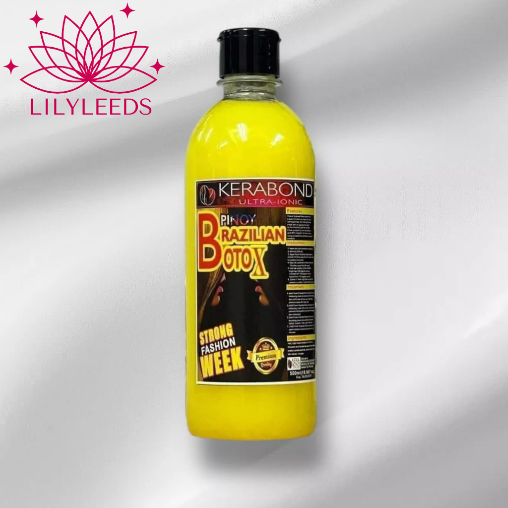 Kerabond Brazillian Botox Pinoy Hair Repair 500ml Lily leeds