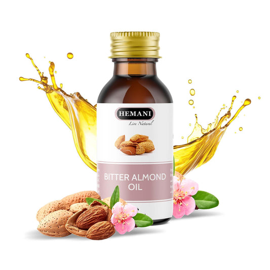 Hemani Bitter Almond Hair & Body Oil 30ML - زيت اللوز المر للشعر و الجسم من هيماني 30مل