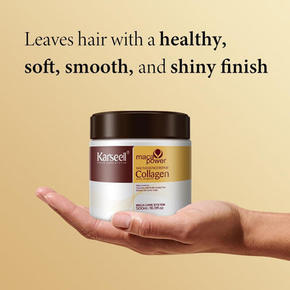 Karseell Collagen Deep Repair Hair Mask & Conditioning for All Hair Types 500 ml