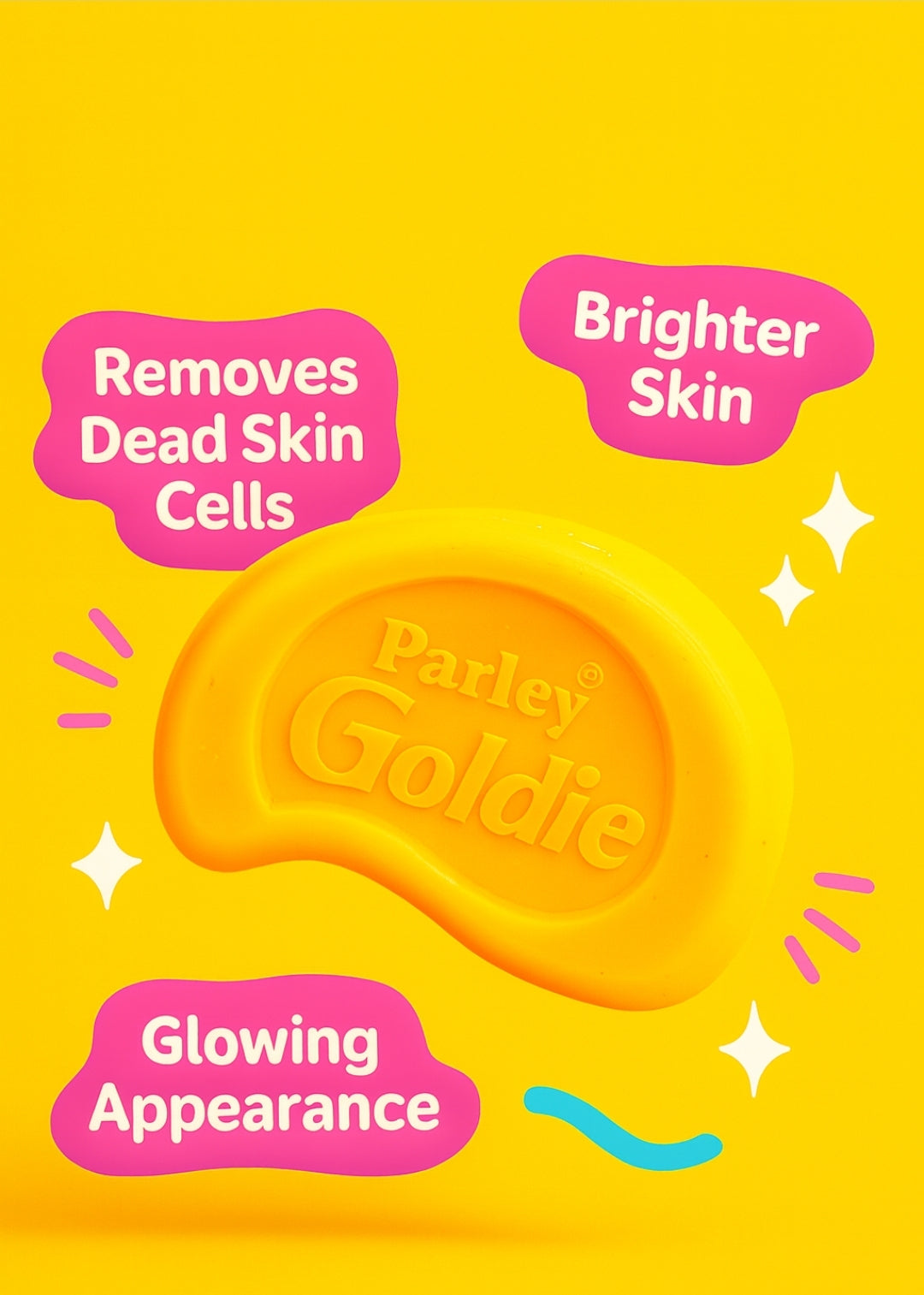 ×2 Parley Goldie Beauty Face Soap 100g (Pack of 2)
