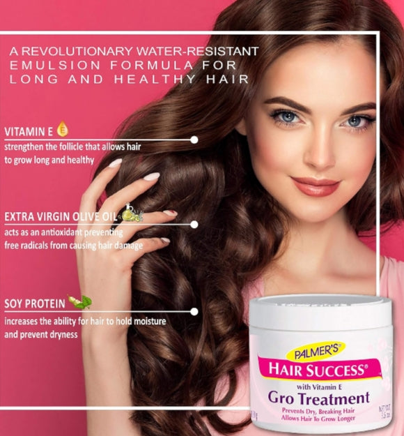Original Palmer's Hair Success ® with Vitamin E, Growth Treatment 200g
