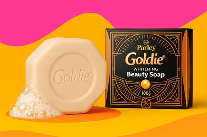 ×2 Parley Goldie White Beauty Soap 100g (Pack of 2)