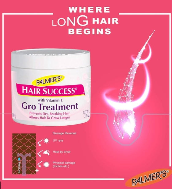 Original Palmer's Hair Success ® with Vitamin E, Growth Treatment 200g