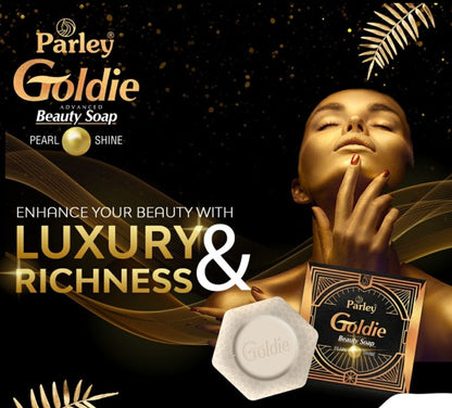 ×2 Parley Goldie White Beauty Soap 100g (Pack of 2)