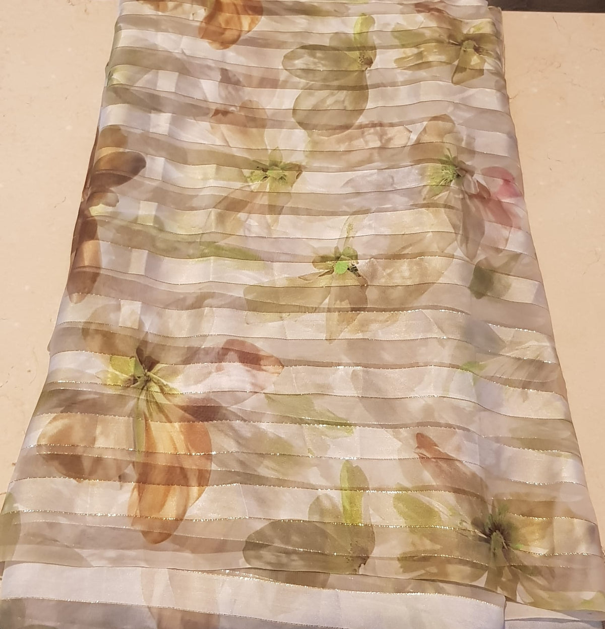 Saree, 5 YDS length, width 58" Melhfa  Tuareg ملحفة Free Delivery 🚚