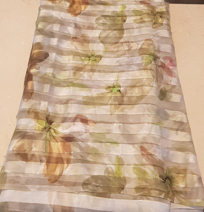 Saree, 5 YDS length, width 58" Melhfa  Tuareg ملحفة Free Delivery 🚚