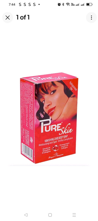 Pure Skin Cream + Serum Set with Pomegranate  extract & Collagen  unifies Skin (Pure Skin)
