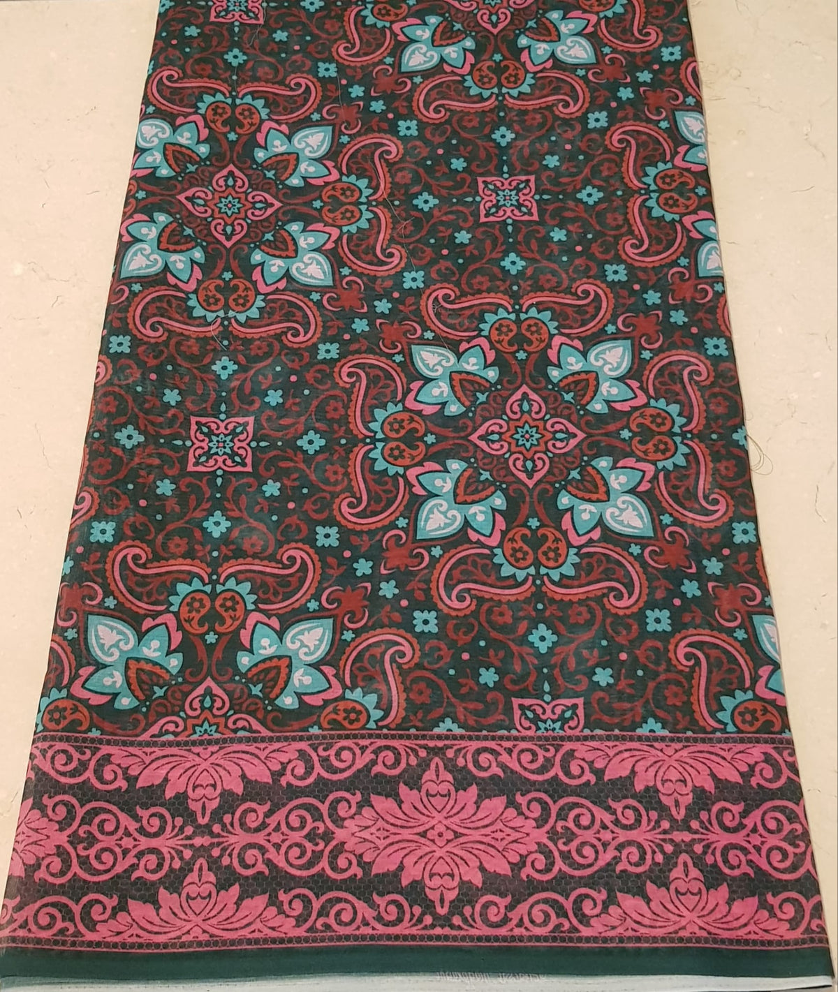 5YDS Cotton printed Melhfa Saree, 5 YDS length, width 58" Melhfa  Tuareg ملحفة Free Delivery 🚚