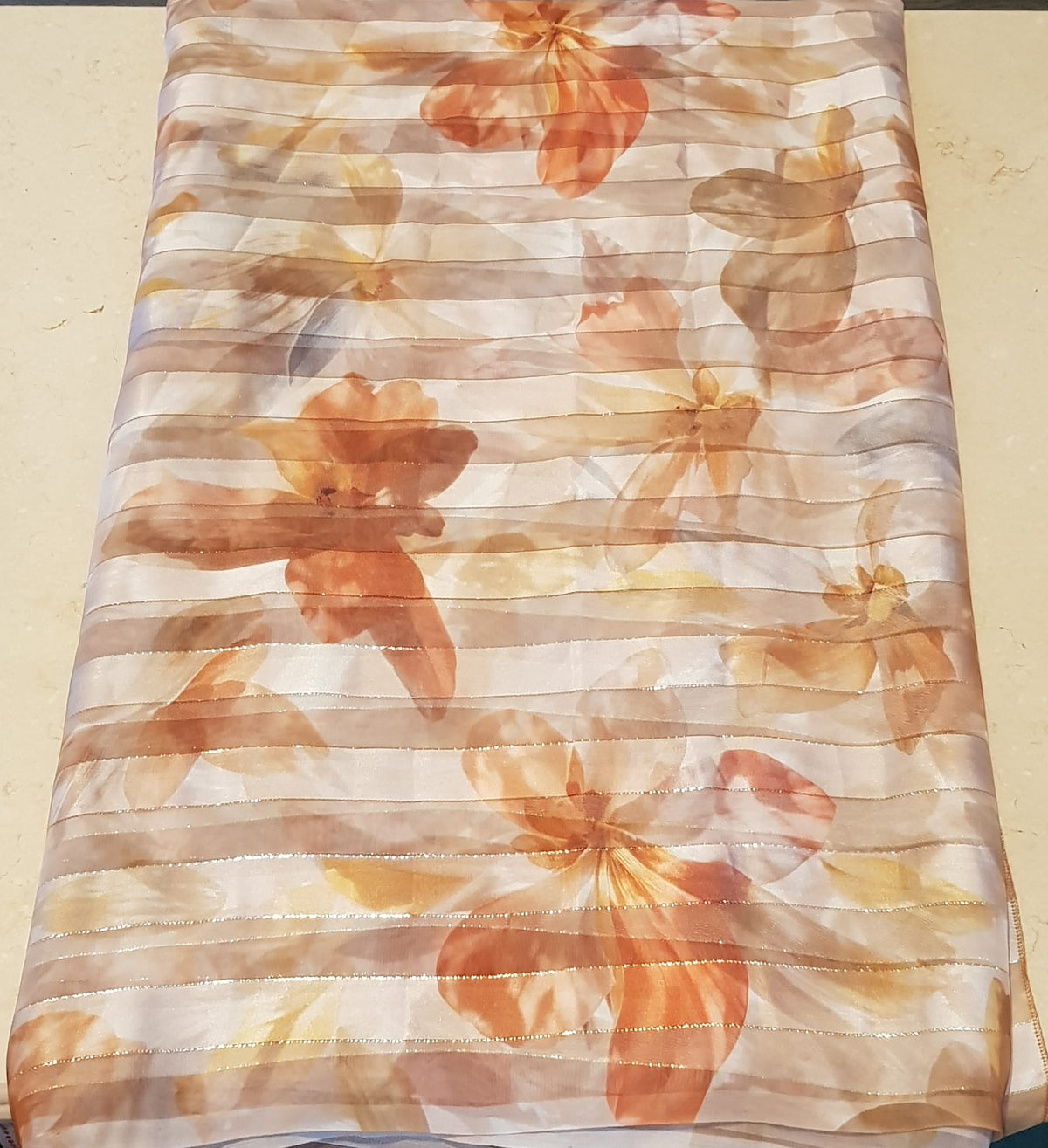 Saree, 5 YDS length, width 58" Melhfa  Tuareg ملحفة Free Delivery 🚚