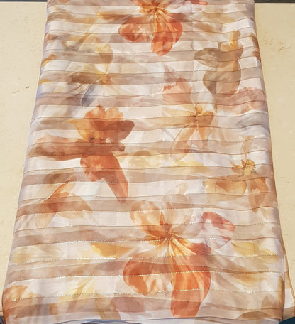 Saree, 5 YDS length, width 58" Melhfa  Tuareg ملحفة Free Delivery 🚚
