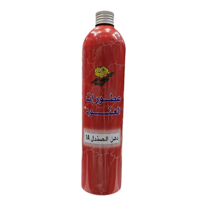 Alanoud Perfums Dhin Sandal A1   500ml                  عطورات العنود دهن الصندل 

Made in Makkah Saudi Arabia. 500ml.
