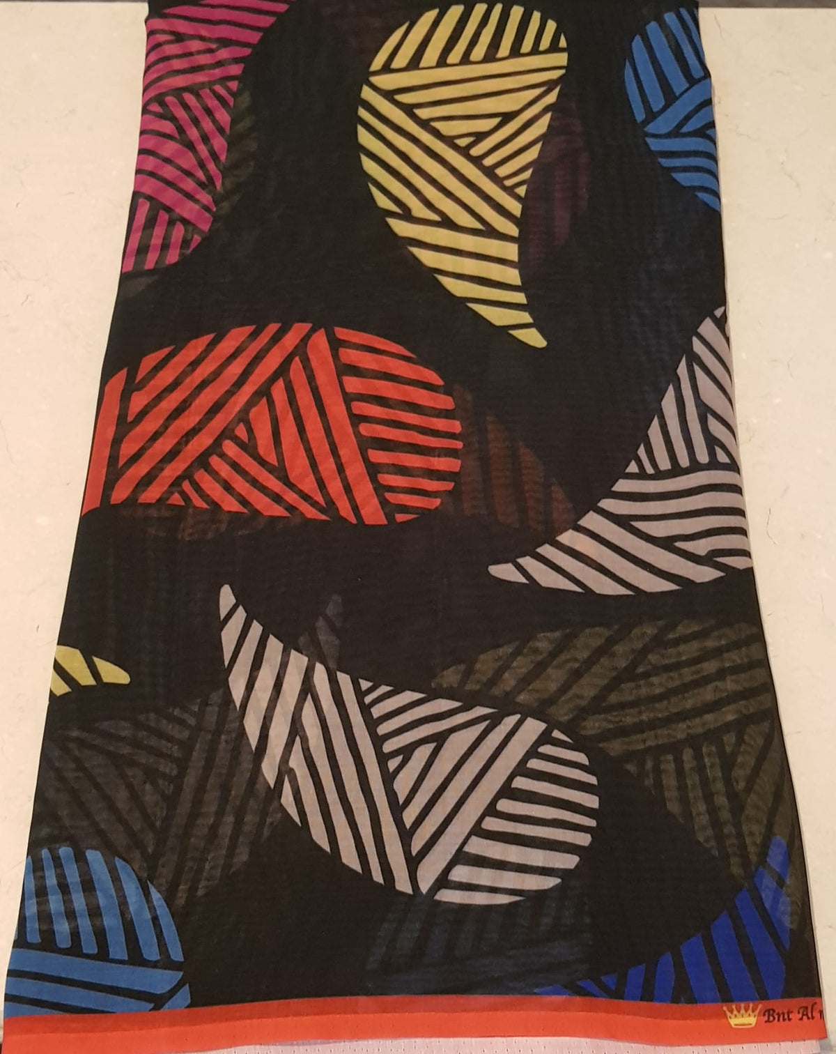 5YDS Cotton printed Melhfa Saree, 5 YDS length, width 58" Melhfa  Tuareg ملحفة Free Delivery 🚚