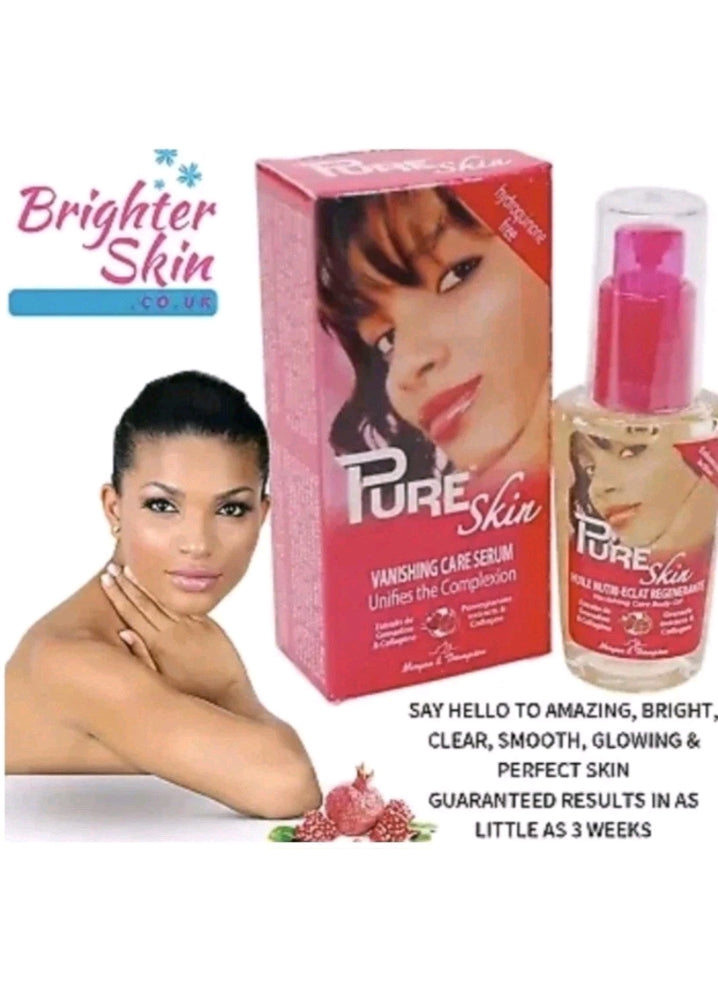 Pure Skin Cream + Serum Set with Pomegranate  extract & Collagen  unifies Skin (Pure Skin)