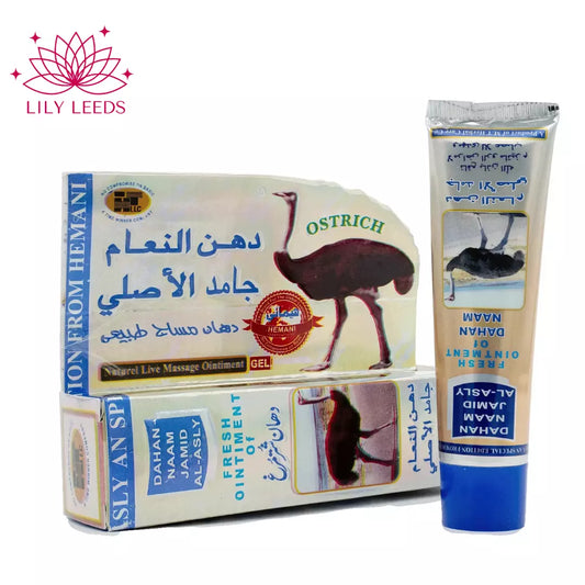 Hemani Massage Gel Fresh Ostrich Ointment Pain Relief - Muscle Pain relief 35g
