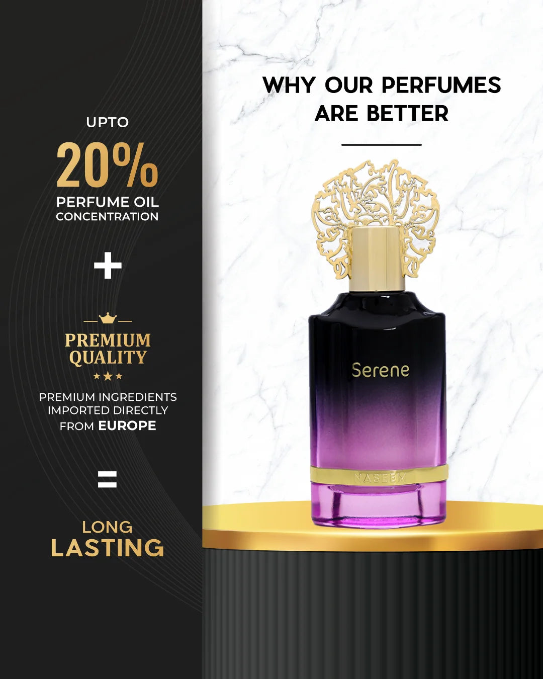 Serene Naseem Aqua Perfume 55ml | عطر سيرين من نسيم 55مل
